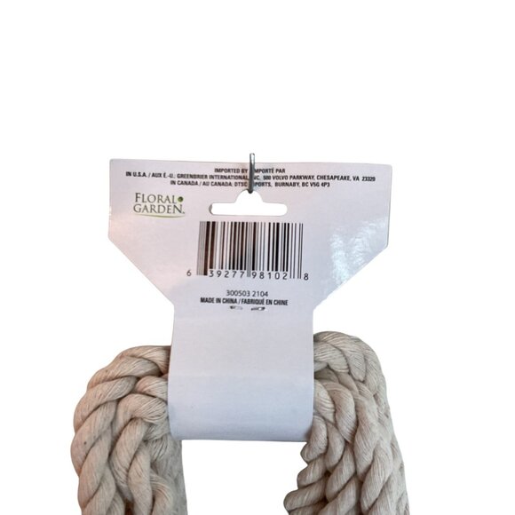 Floral Garden Nautical Rope Cotton 11.1 Ft - Picture 11 of 11